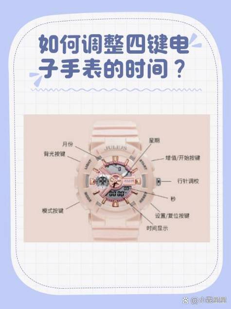 电子手表闹钟的使用方法
