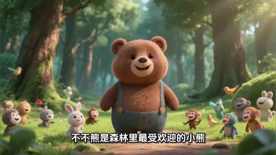 跟森林里的熊先生相似的动漫