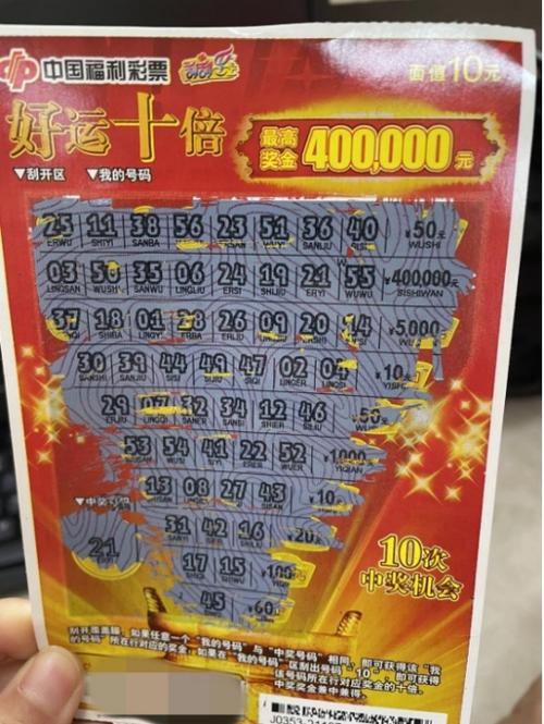 刮刮乐好运来