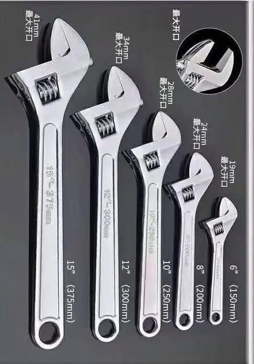 开口扳手规格型号尺寸