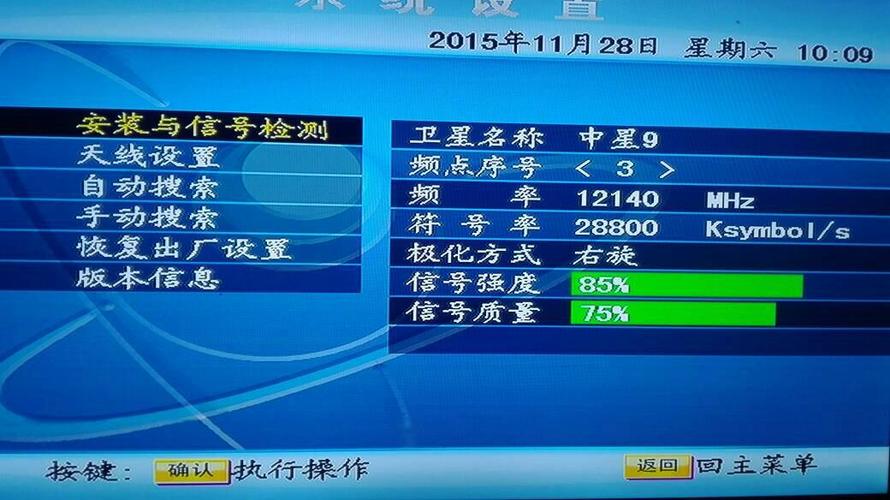 户户通中星9号小锅方向