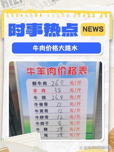西宁牛肉价格今日价
