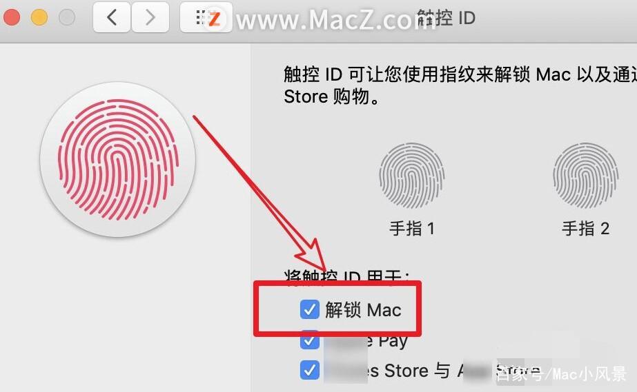 mac怎么锁定触控板