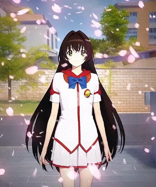 七七酱同款樱花校园