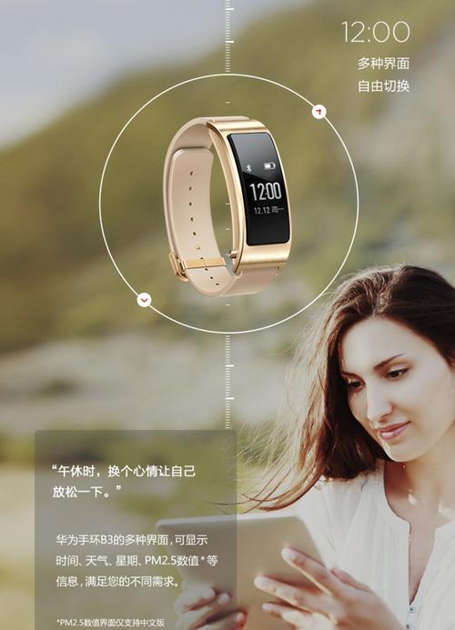 华为b3手环型号