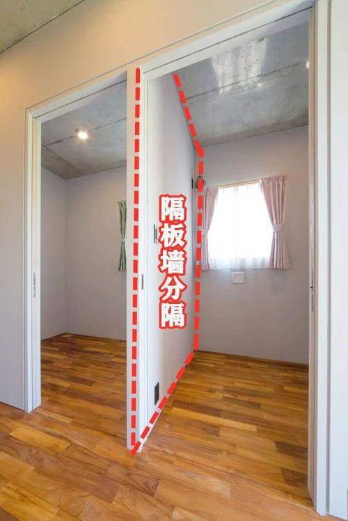 卧室一分为二隔断有门