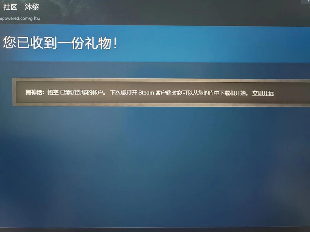 steam赠送已购买游戏