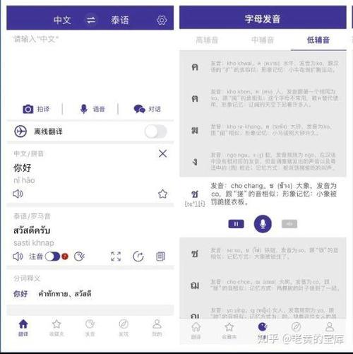 泰语翻译app哪个好