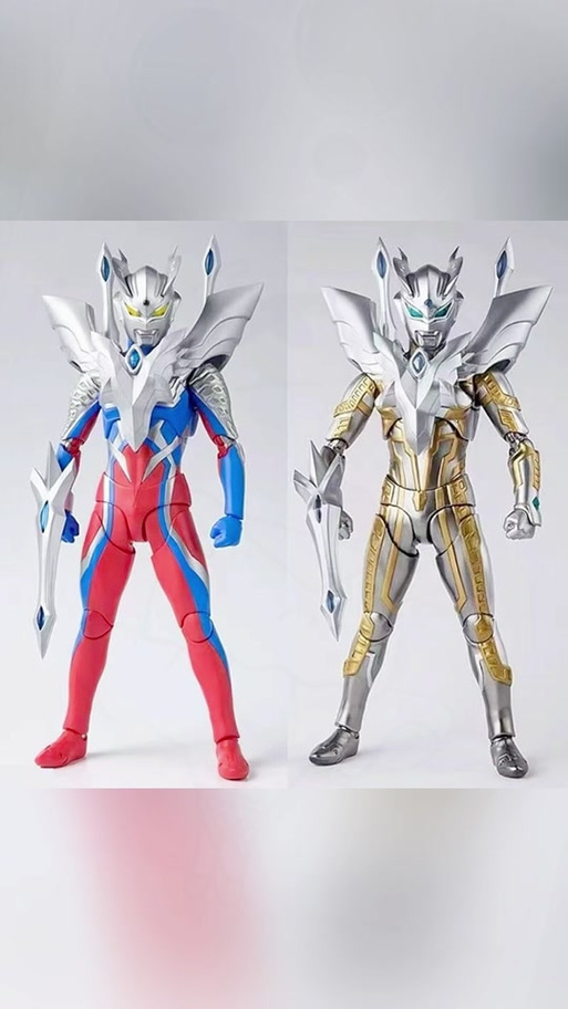 银河格斗里面赛罗的黄金无限赛罗和终极赛罗闪耀型