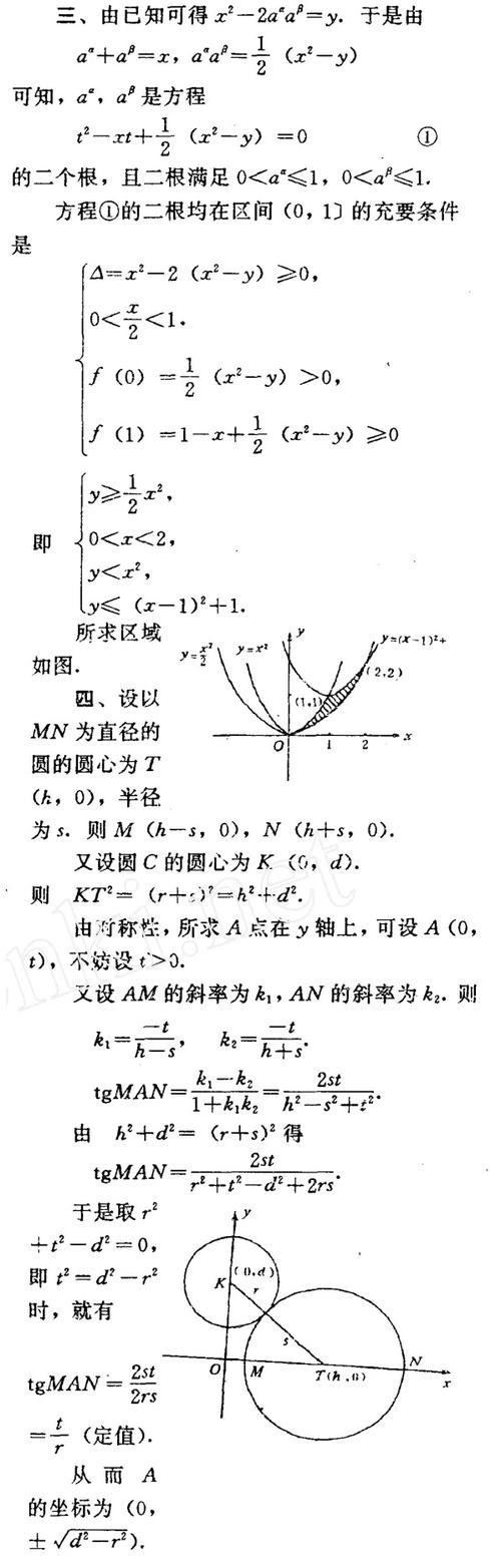 高中数学题经典题型