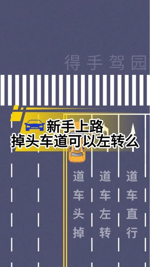 左转道可以掉头吗
