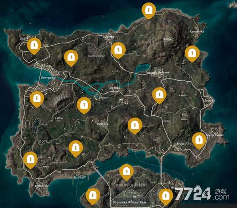 海岛地图高清图片