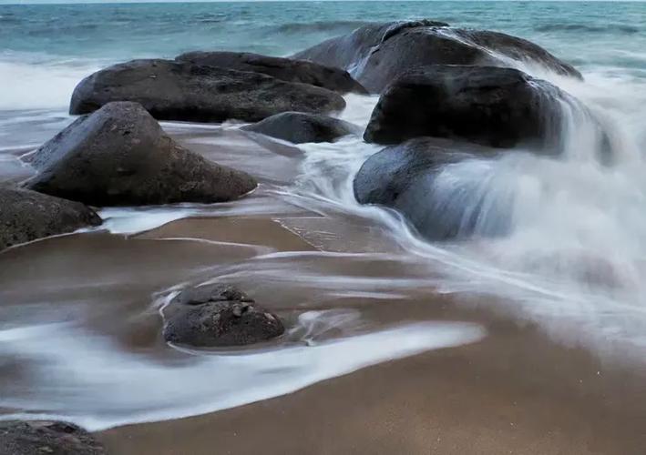海边慢门摄影