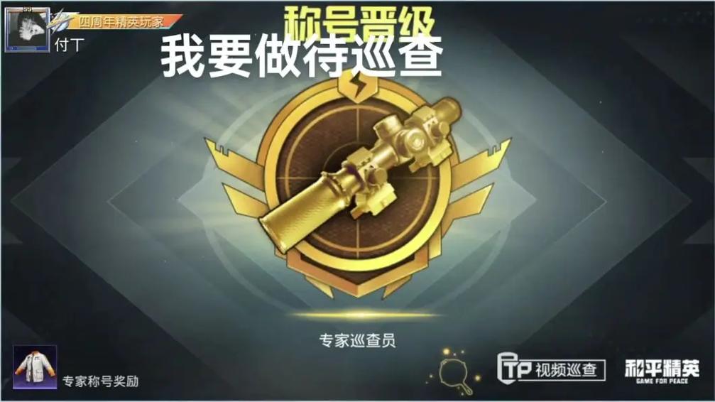 和平精英无畏先锋称号