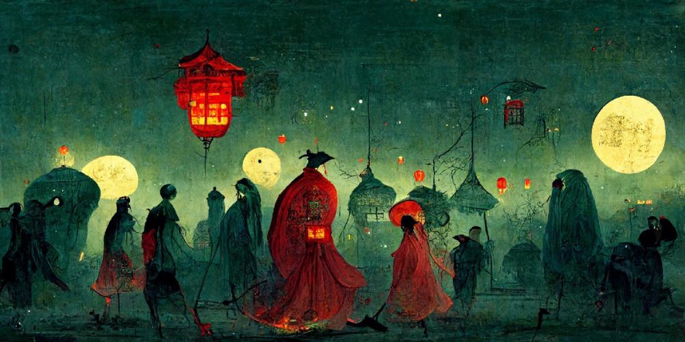 百鬼夜行比喻什么