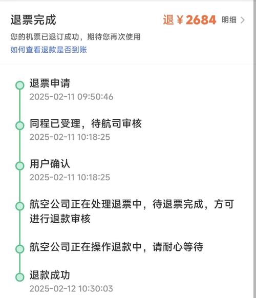 跑腿退票一直显示退票中