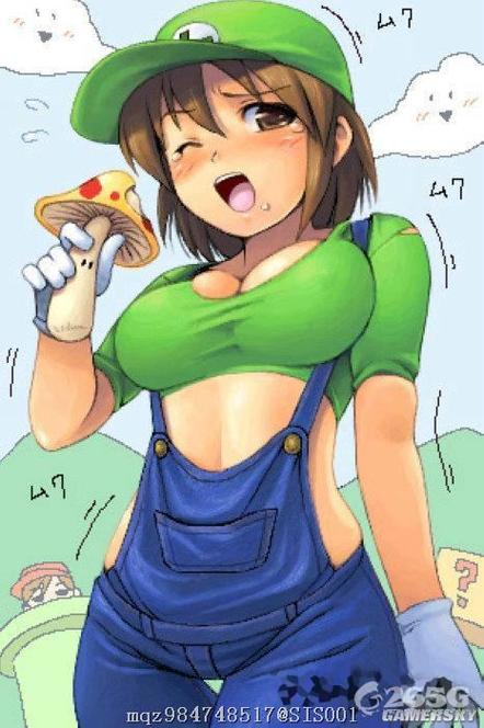 美少女版马里奥