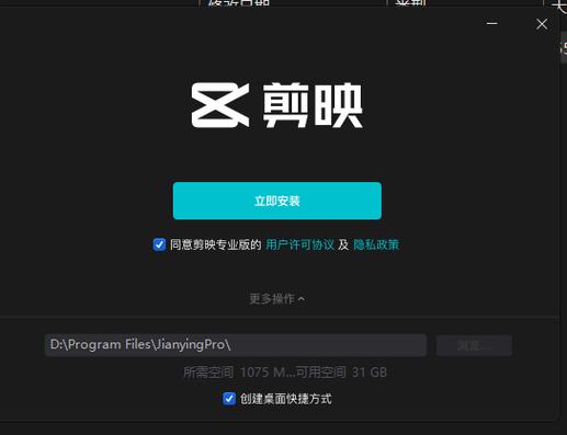 剪映专业版安装器