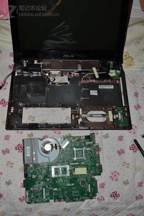 华硕电脑怎么拆后壳