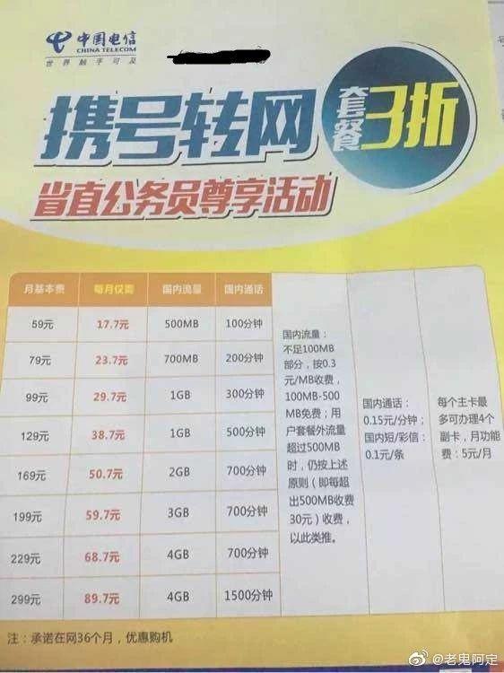怎么携号转套餐