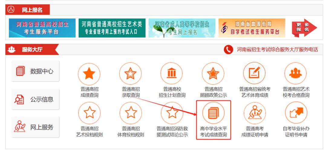学业水平考试高中成绩查询
