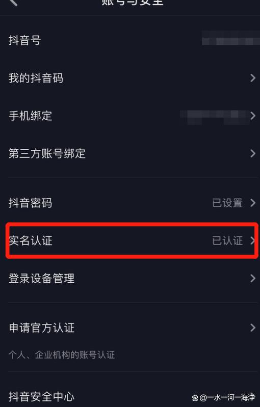 抖音实名认证不了