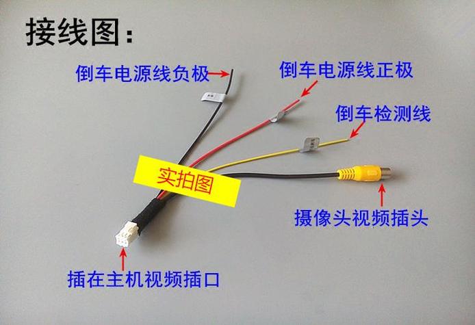 摄像头接线方法