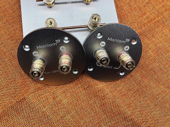 hifi音箱4接线柱