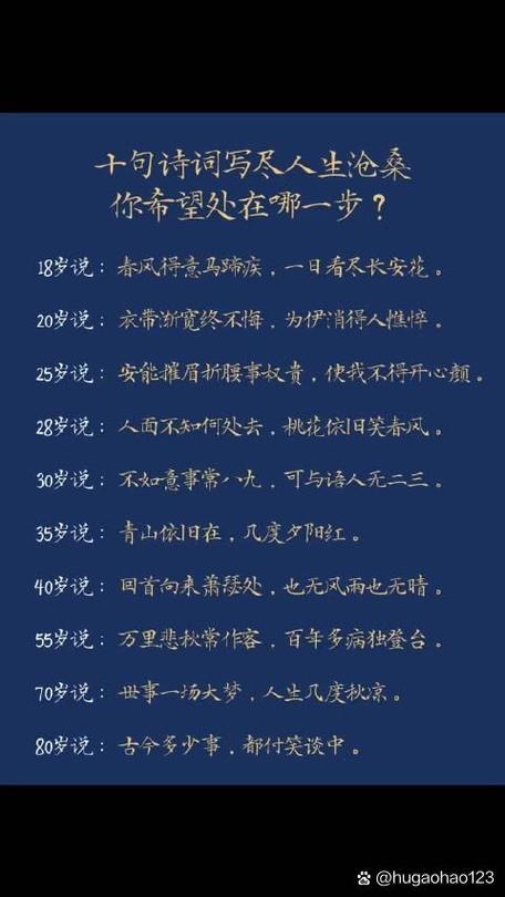 一首写尽人一生的诗