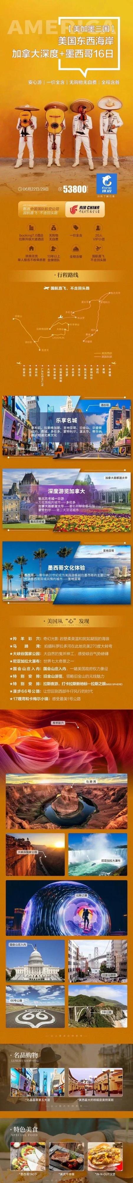 去美加墨旅游须知
