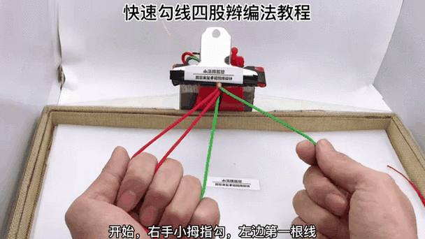 四股辫教程一步一步图解