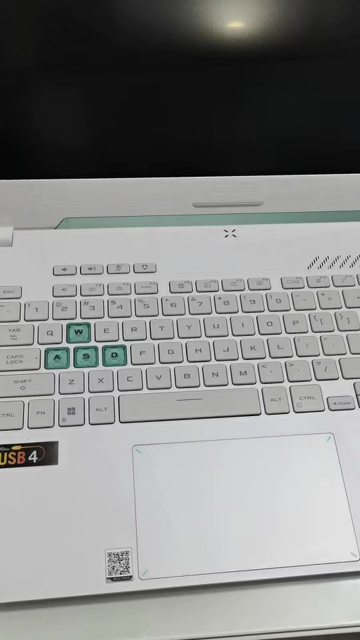 华硕天选笔记本怎么调键盘灯
