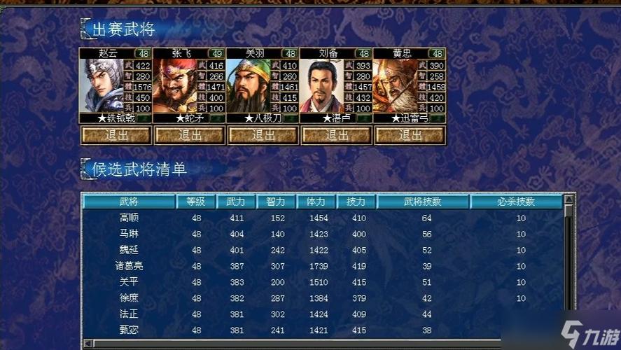三国群英传单机版历史名将