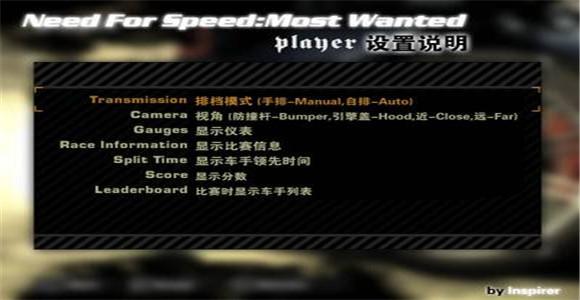 极品飞车9作弊码