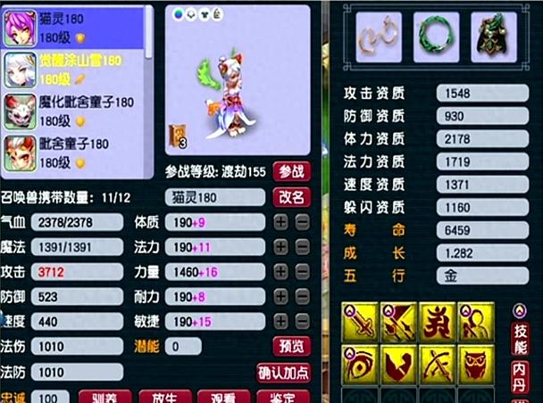 梦幻猫灵套装效果