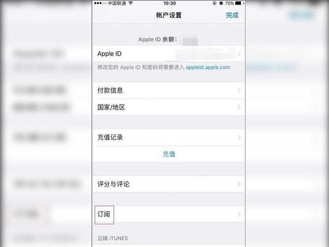 苹果手机订阅的项目在哪里取消