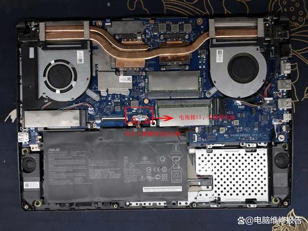 华硕笔记本后盖拆不掉视频