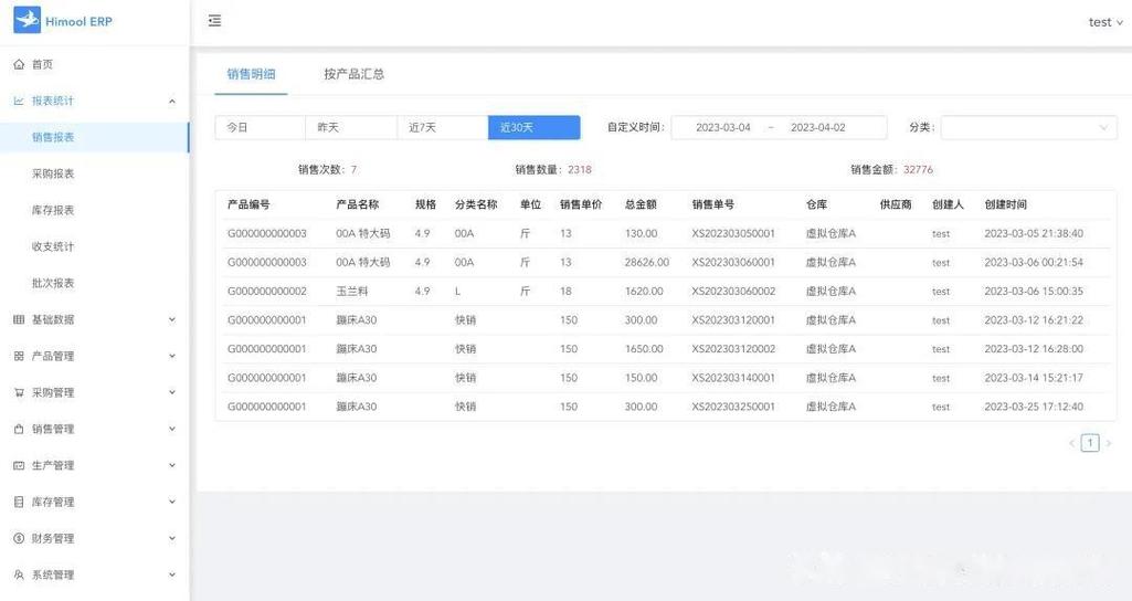 金蝶进销存管理系统