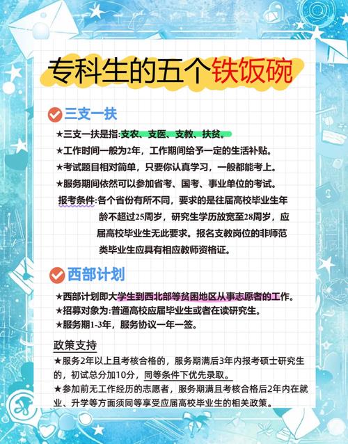 男孩专科十大铁饭碗