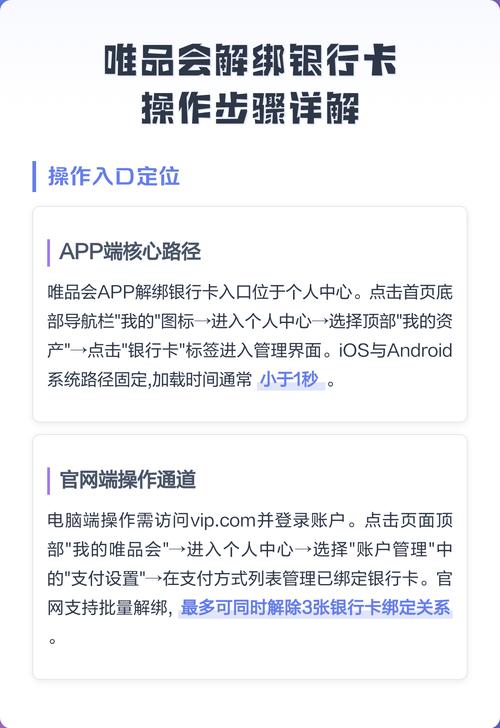 怎么样取消唯品会绑定的银行卡绑定