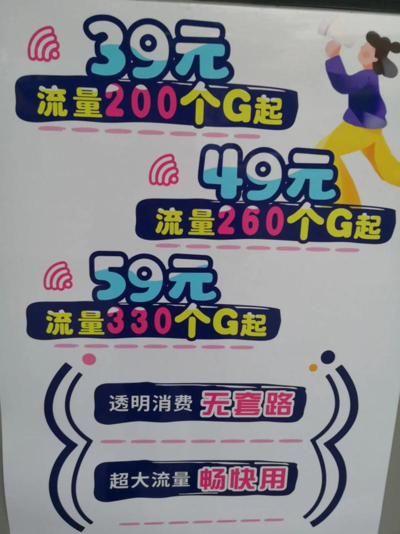 联通流量卡无限流量套餐