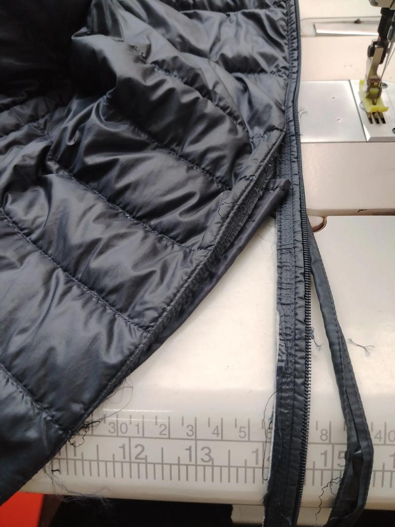 羽绒服改短拉链怎么改视频