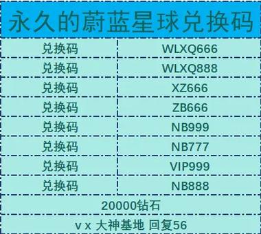 蔚蓝星球2026永久兑换码