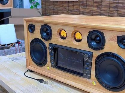 老式音箱改蓝牙万能型
