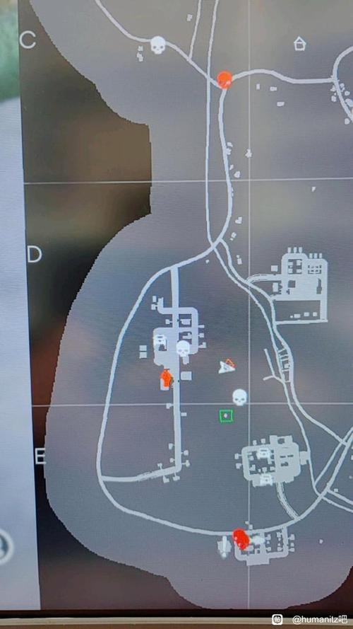 地堡的详细位置图