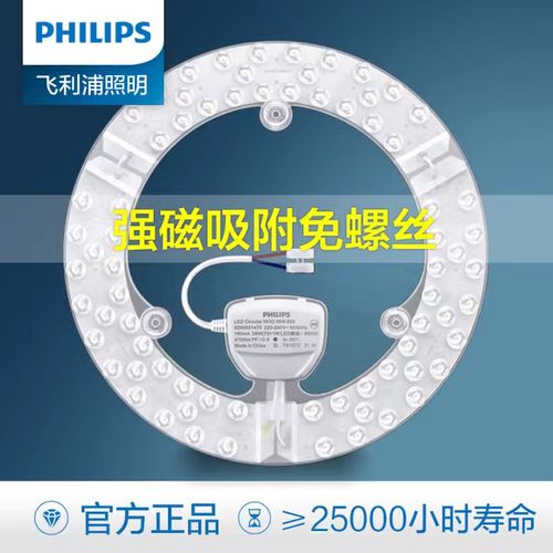 飞利浦吸顶灯拆卸图解