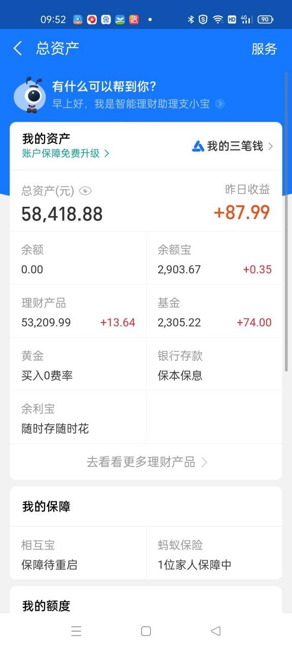 支付宝年收益