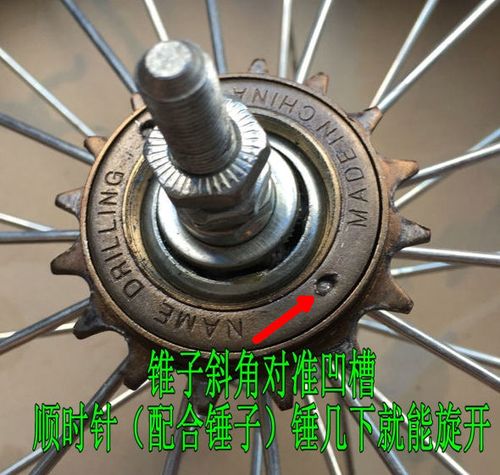 自行车齿盘怎么拆