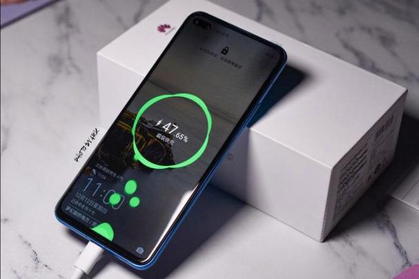 华为nova6充电显示