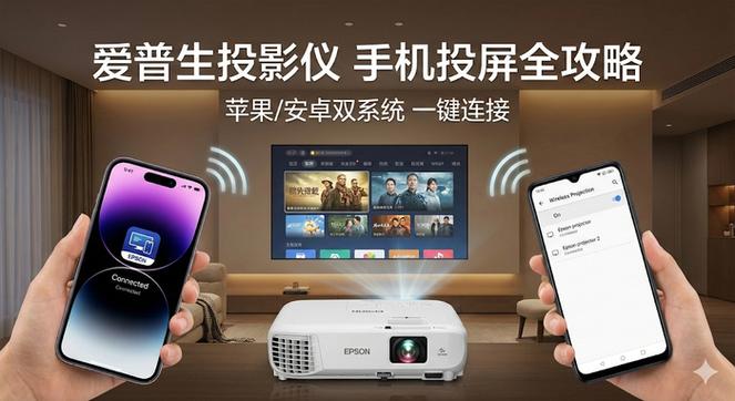爱普生投影仪怎么连接手机